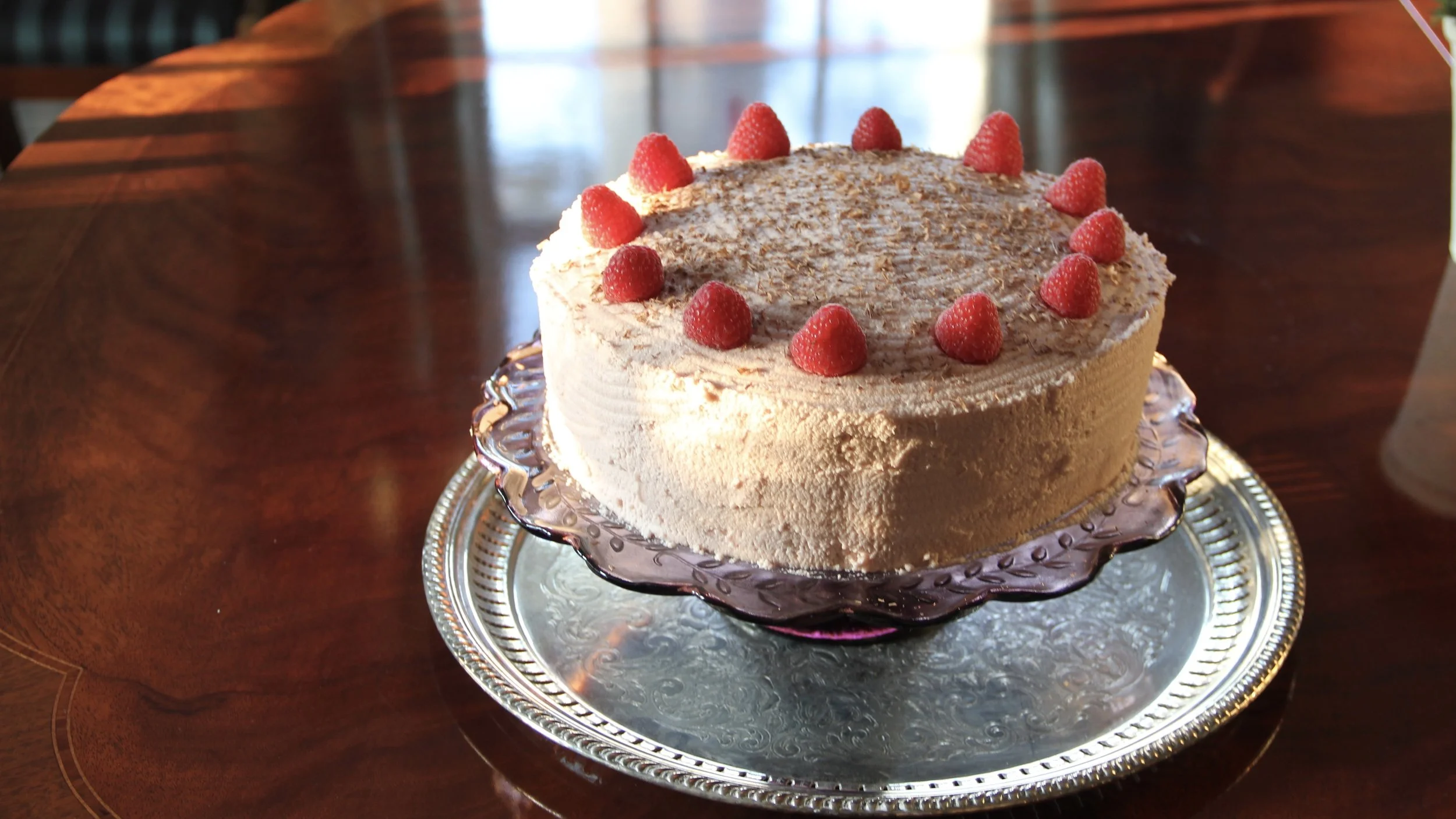 Chocolate Raspberry Cake ❤️