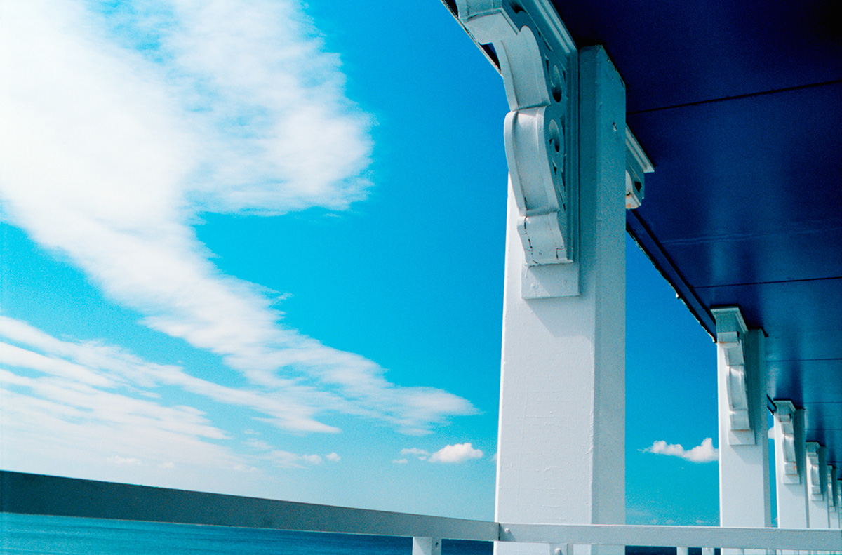 Balcony and Clouds, Cape May, New Jersey