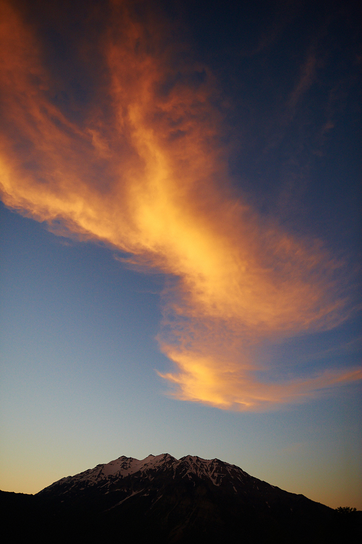 Clouds and Mountain, Provo, Utah