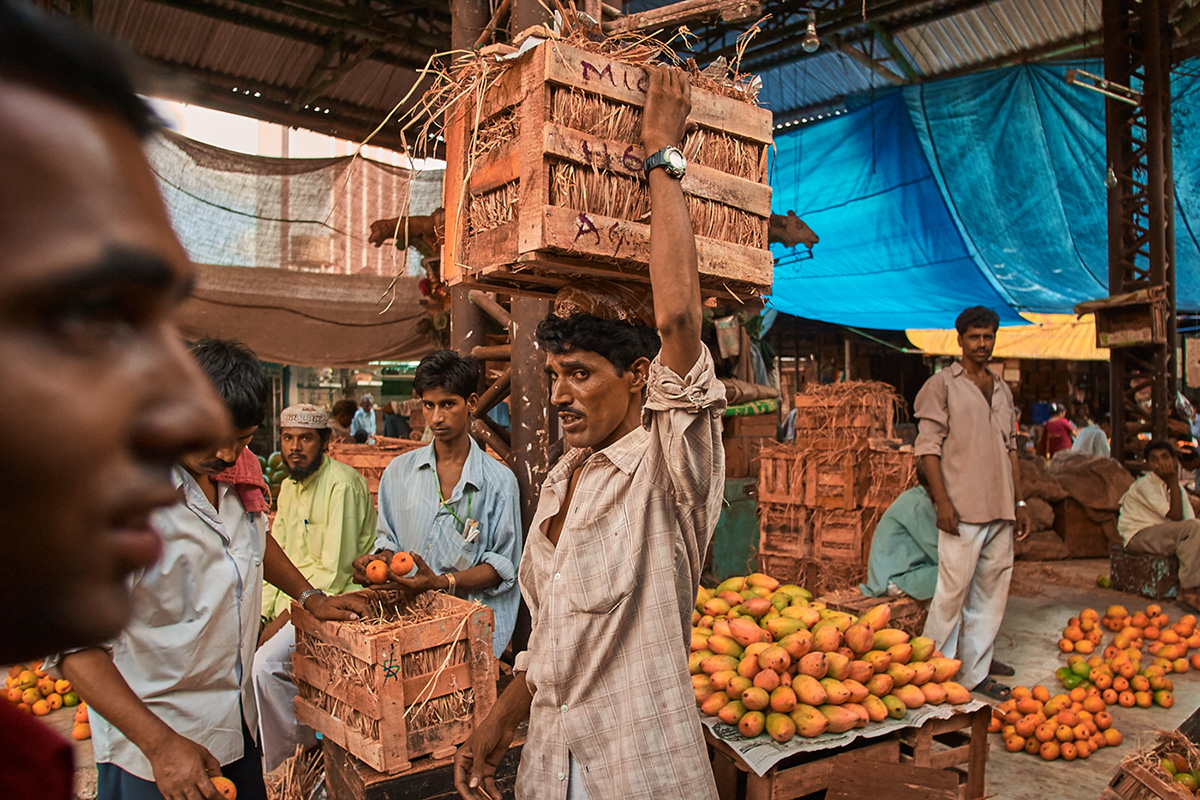 Outdoor Market, Mumbai, India