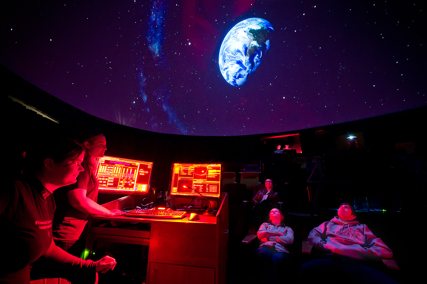 Ho Tung Visualization Lab, Hamilton, New York