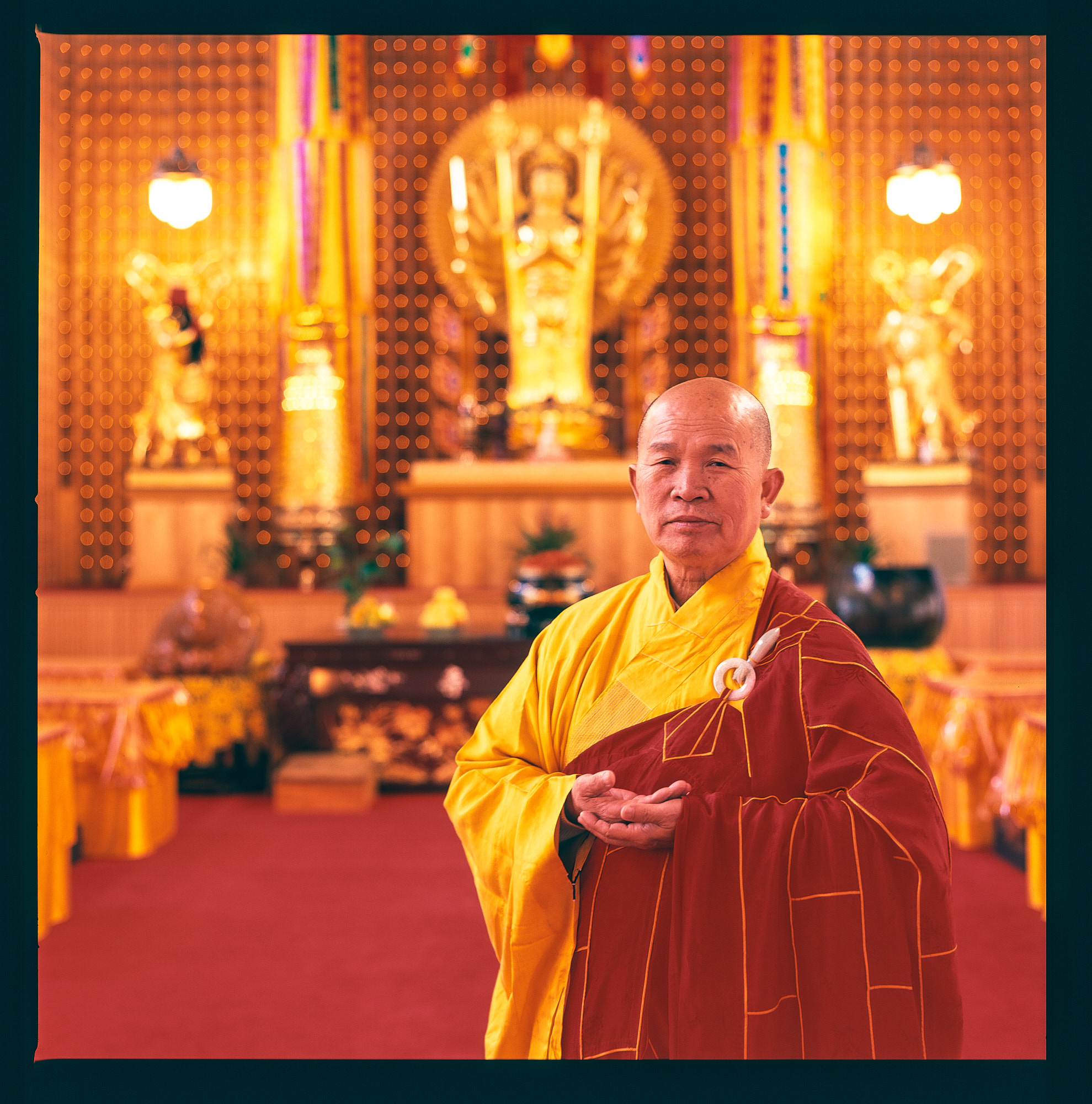Master Hsin Tien, Buddhist Abbot, Portland Buddhist Temple, Portland, Oregon