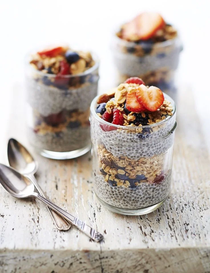 Fiber-Packed Layered Yogurt Parfait