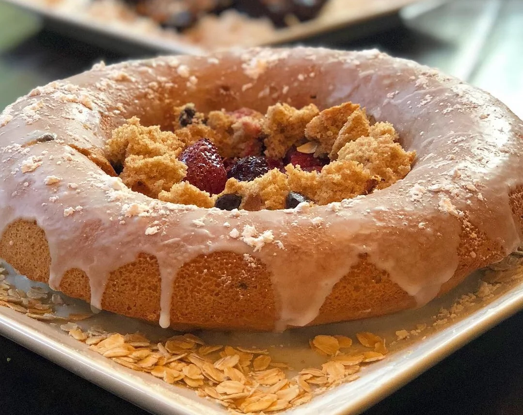 Whole-Grain, Sugar Free Vanilla Cake