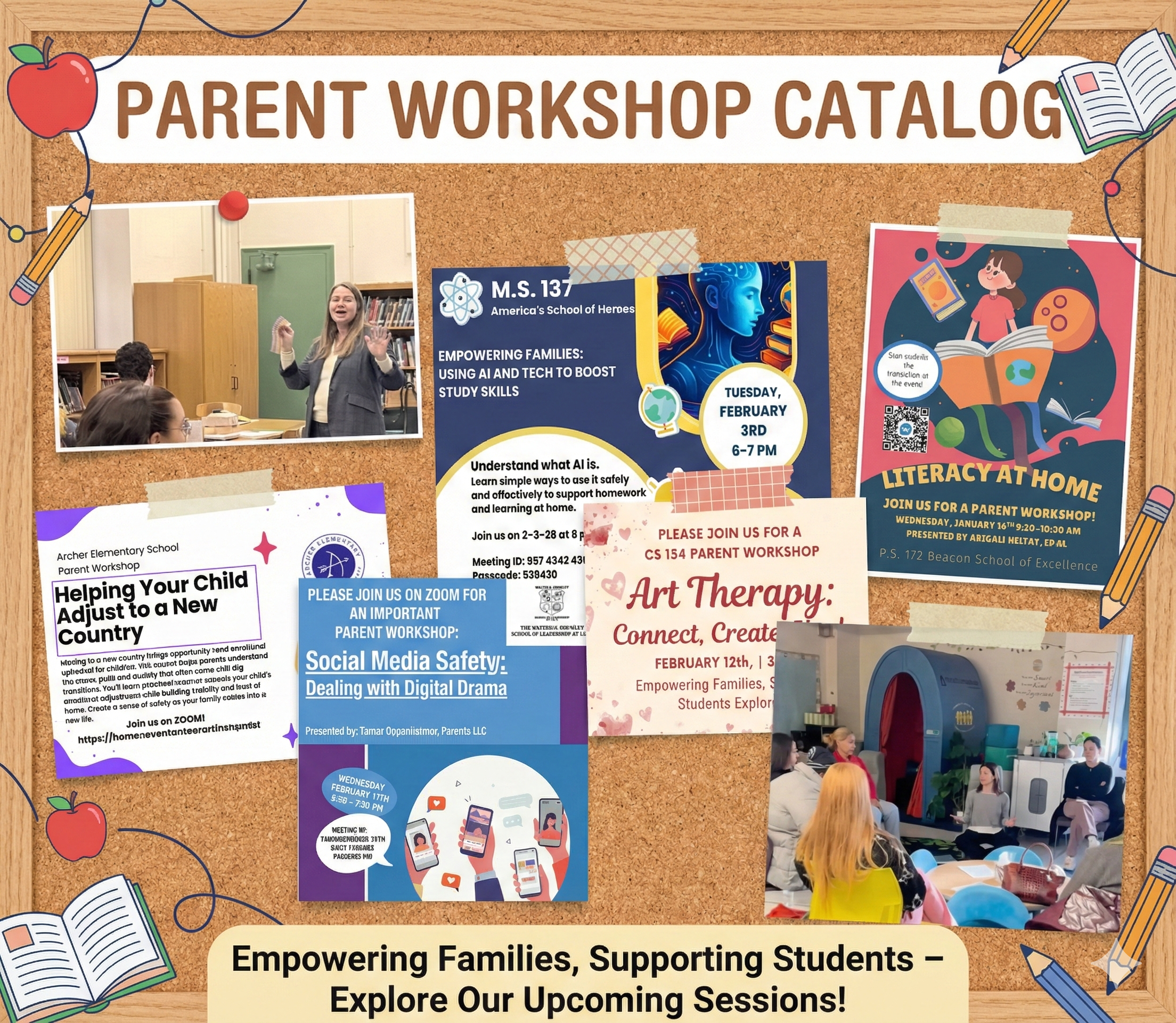 Parent Workshops Made Manifest