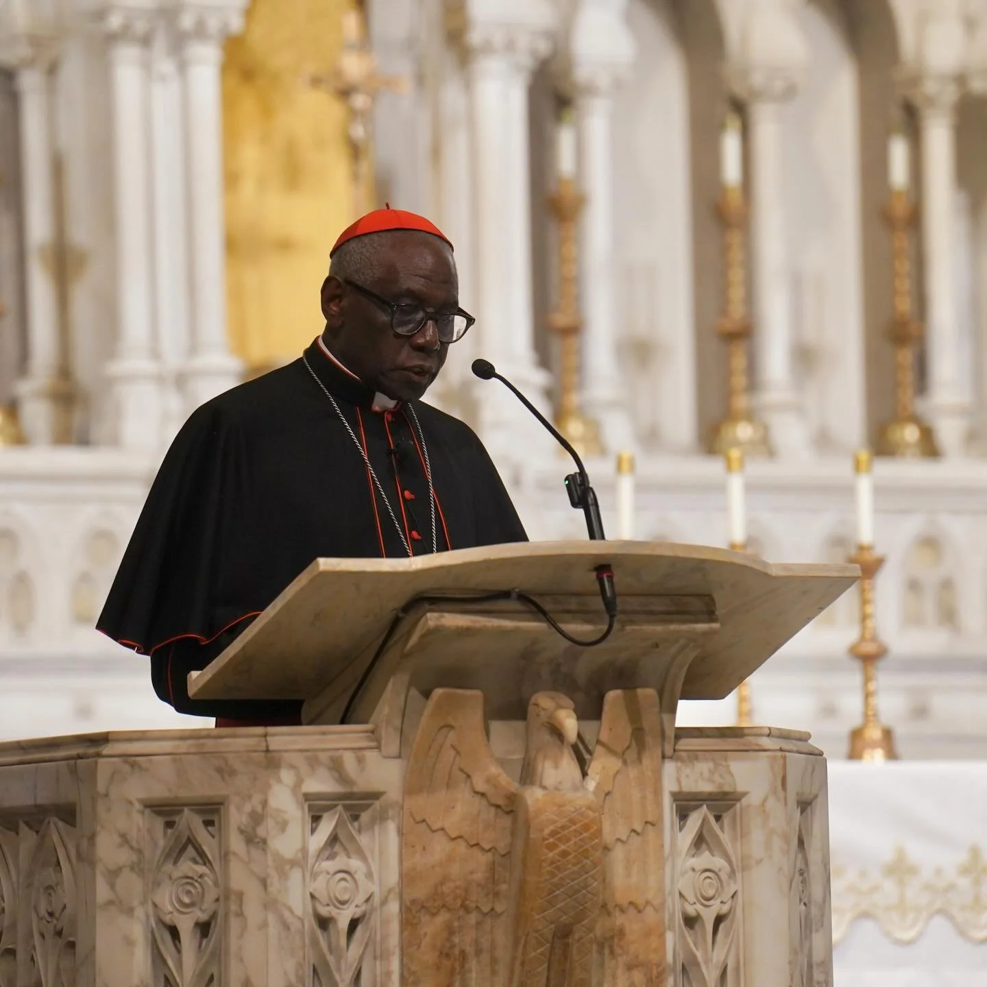 What an immense honor and blessing to host Cardinal Robert Sarah at our parish! Thank you to the Collegium Institute for presenting this illuminating talk and discussion with Cardinal Sarah and Peter Carter on &ldquo;Why Sacred Music Matters.&rdquo; 