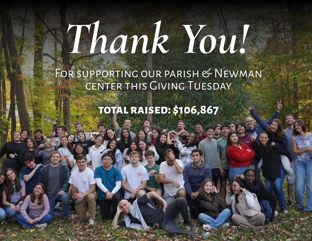 THANK YOU to everyone who donated and aided our fundraising efforts for Giving Tuesday! We are blown away by God&rsquo;s generosity through each and every one of you! Giving Tuesday keeps us going all year and allows our mission to flourish, and we a