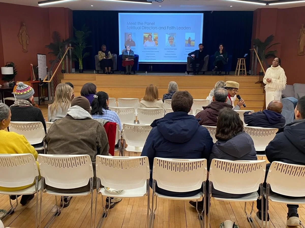 On Sunday we celebrated the feast of our patron, St. Agatha, with a special panel about the power of spiritual direction. It was a fun and enlightening afternoon! Big thanks to our panelists!