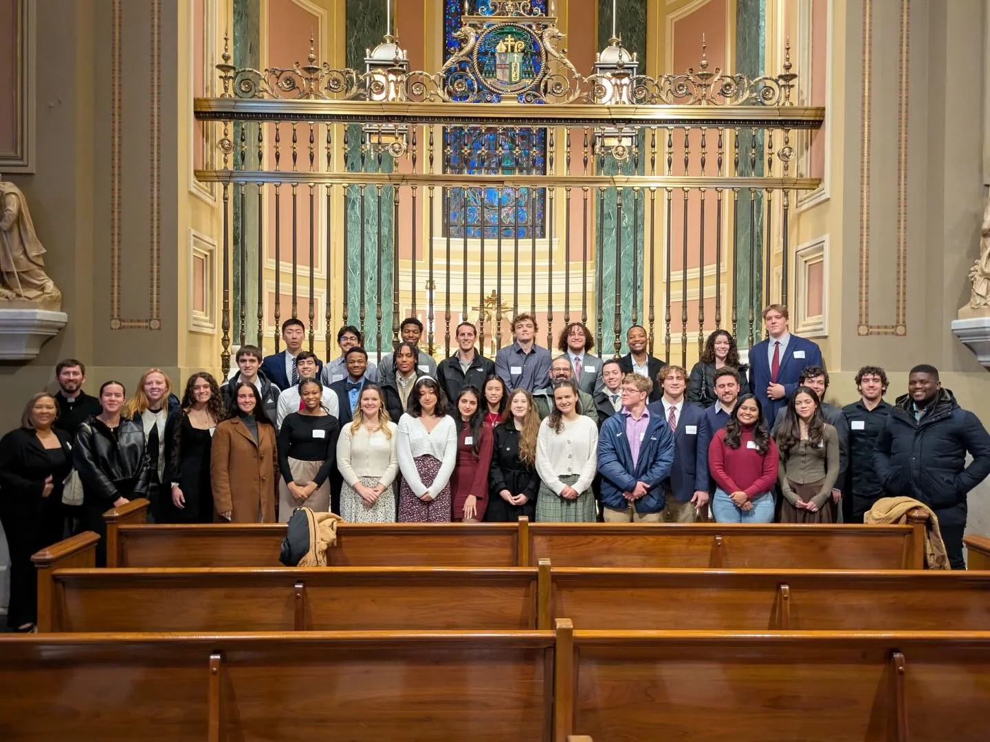 This weekend our OCIA Candidates, Catechumens, and their sponsors, went to the cathedral basilica to partake in the Rite of Election. This was a beautiful moment of formal recognition with the whole church of Philadelphia as they continue their journ