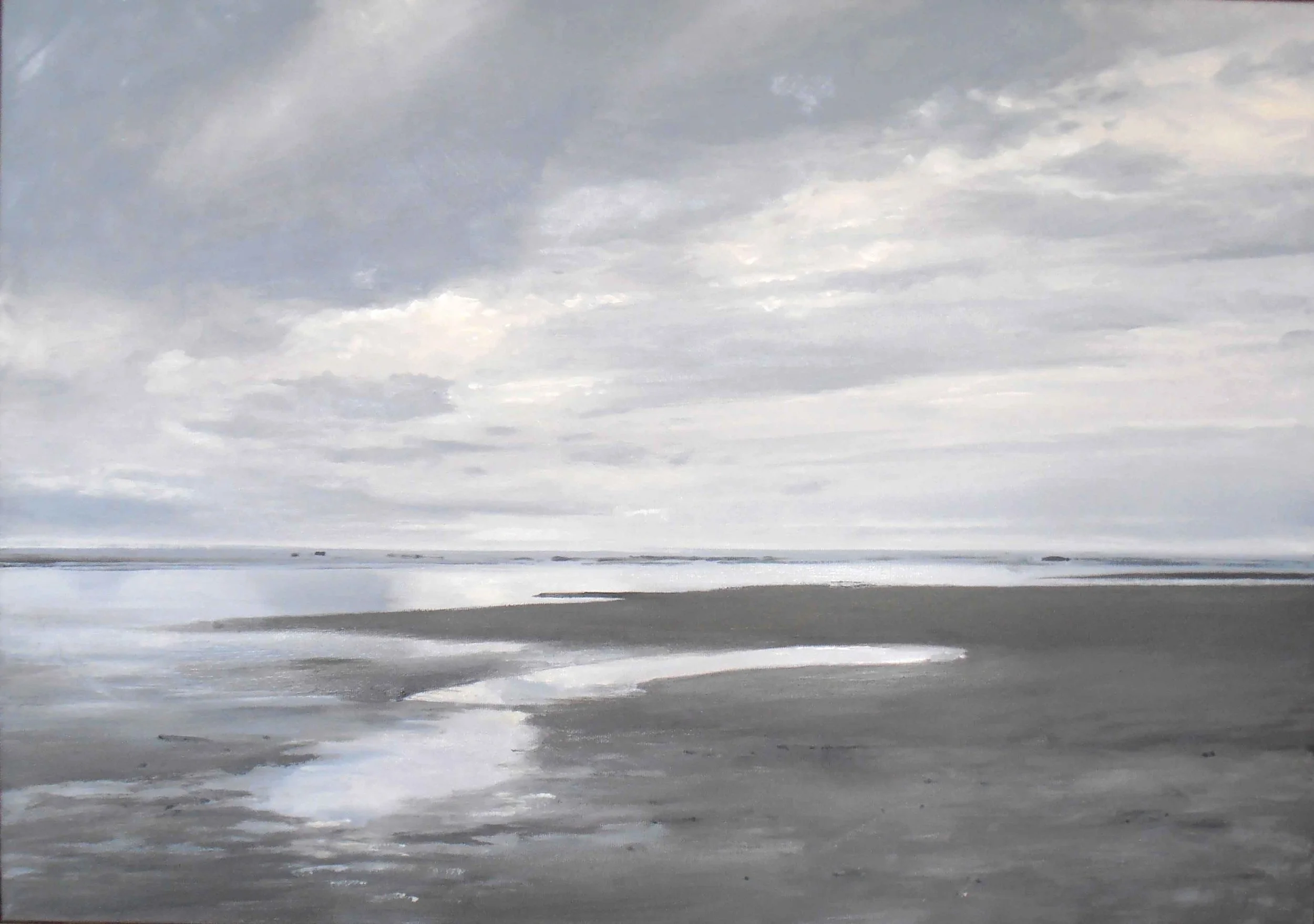 Borth(1) - oil on canvas