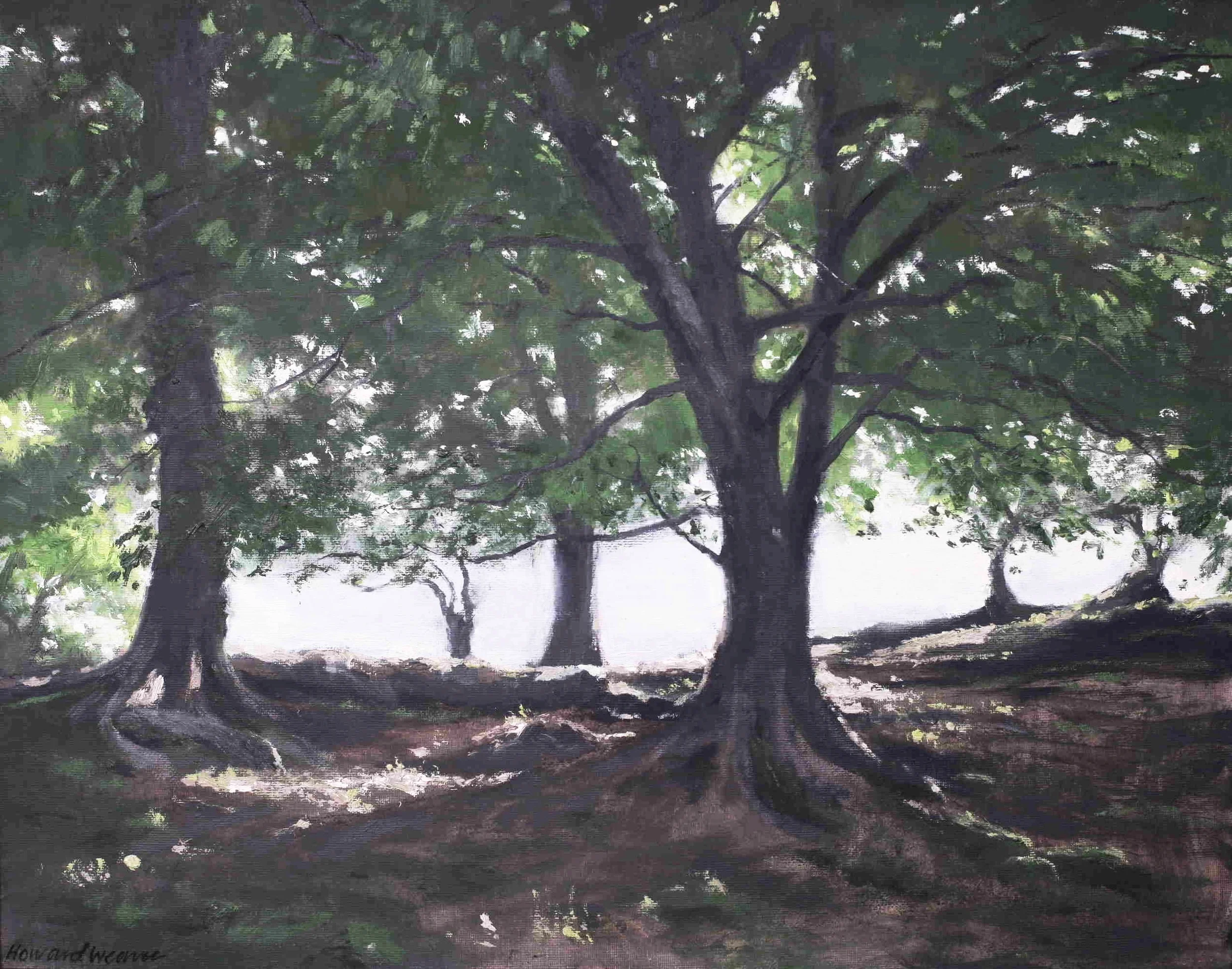 Mutton Dingle - Wales / oil on canvas