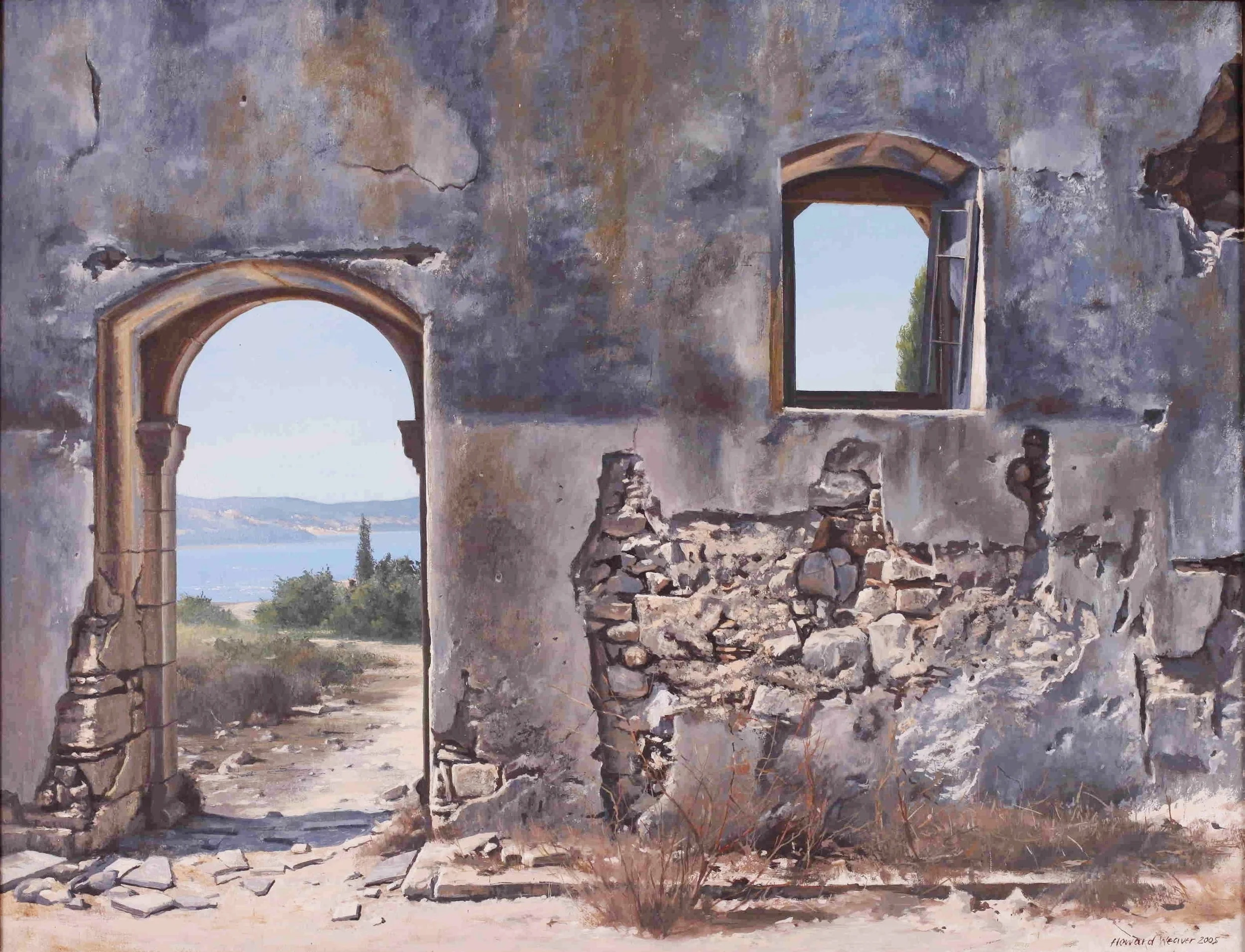 Ruined church - Cephalonia, Greece.