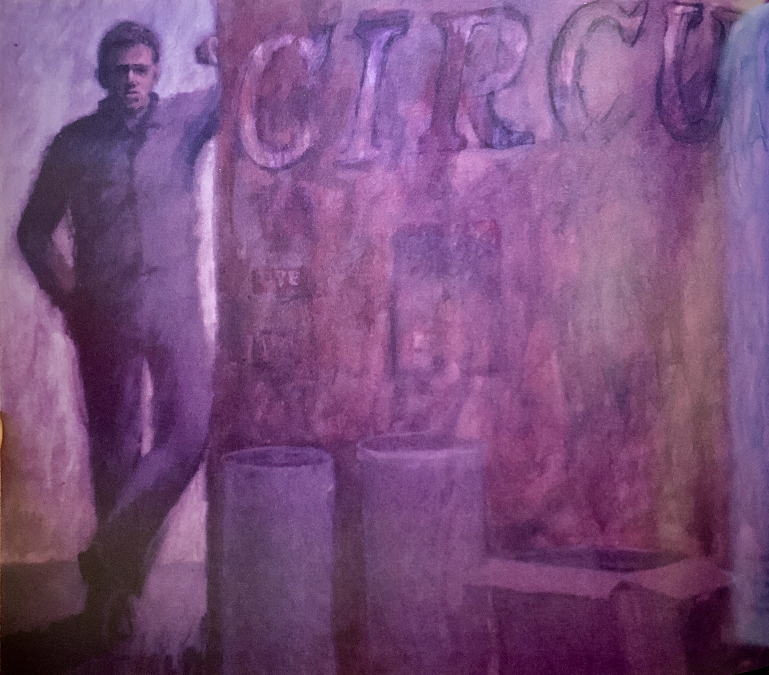 Self Portrait with Circus Wall