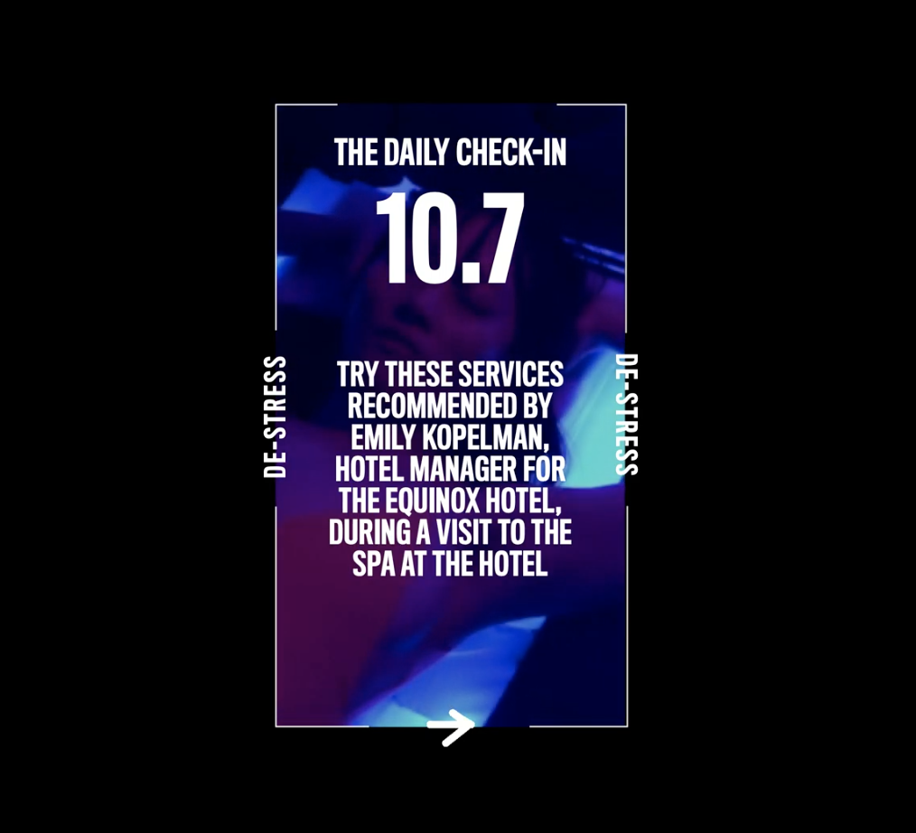 Daily Check-In Spa Story 