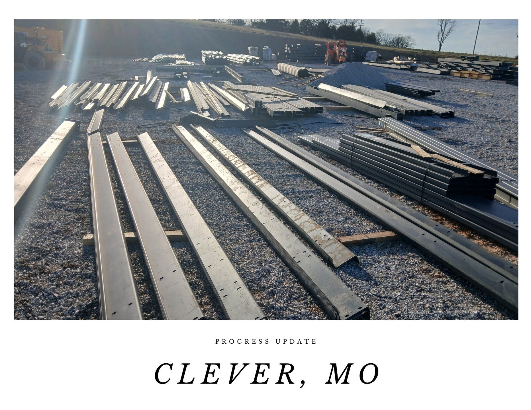 Progress update from Clever, Missouri.
Watching these builds come together never gets old! 

#StructuralSteel #SteelErection #SteelConstruction #PEMB #IndustrialConstruction #Subcontractor #SteelFrame #GeneralContractor #Construction #Jobsite