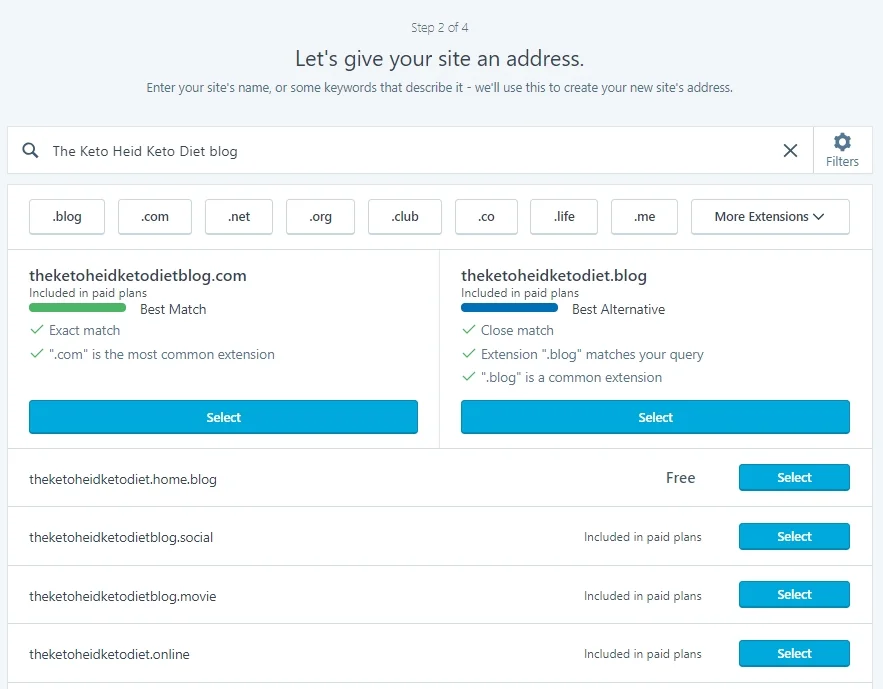 Wordpress.com Give your site an address screen.jpg