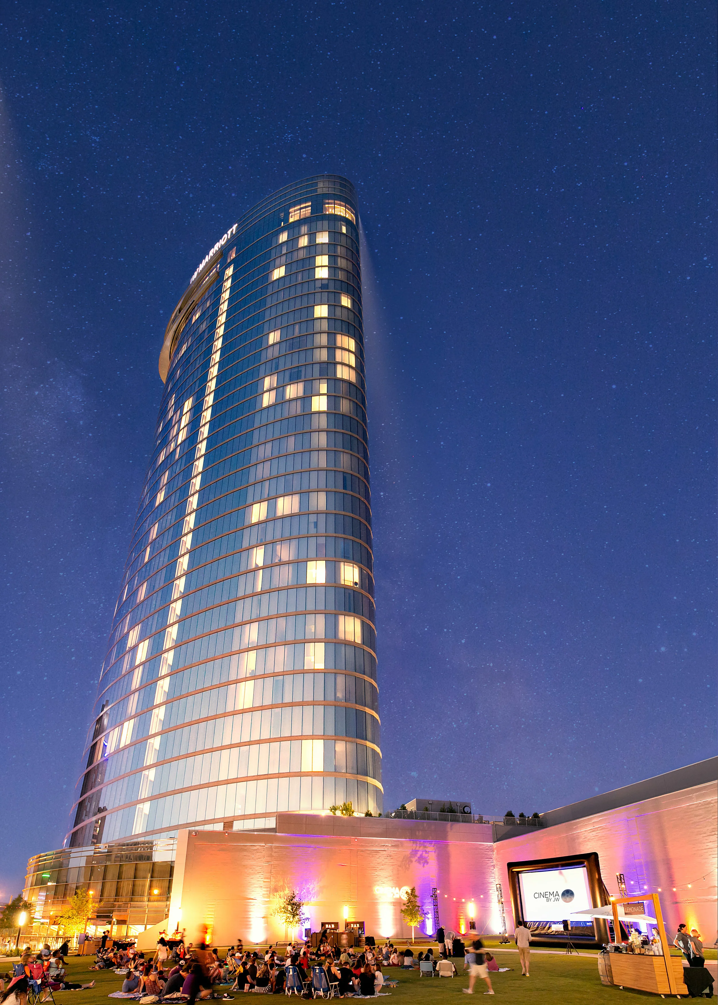 JW MARRIOTT OUTDOOR CINEMA // event photography