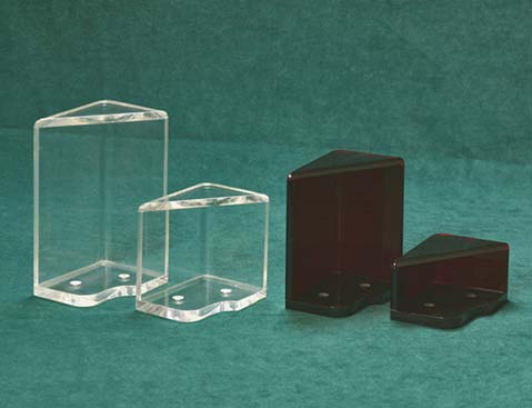 blackjack Discard Holders 1 Deck Discard Holders Product Code: dis1dkc/dis1dkr Dimensions: 3¾ x 2¾ x ¾ 2 Deck Discard Holders Product Code: dis2dkc/dis2dkr Dimensions: 3¾ x 2¾ x 1½ 4 Deck Discard Holders Product Code: dis4dkc/dis4dkr Dimensions: 3¾ x 2¾ x 3 6 Deck Discard Holders Product Code: dis6dkc/dis6dkr Dimensions: 3¾ x 2¾ x 4 8 Deck Discard Holders Product Code: dis8dkc/dis8dkr Dimensions: 3¾ x 2¾ x 5½