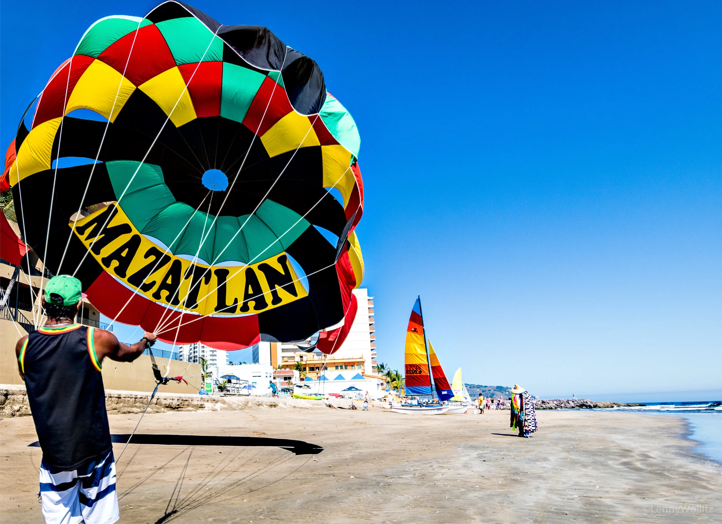 At the Beach — Lenny Wollitz Photo