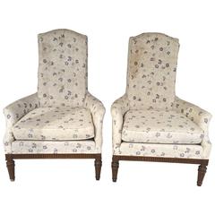 Pair Pearsall style Chairs
