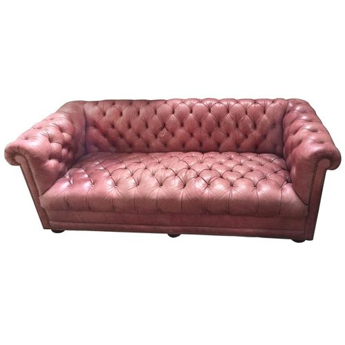 Leather Chersterfield Sofa