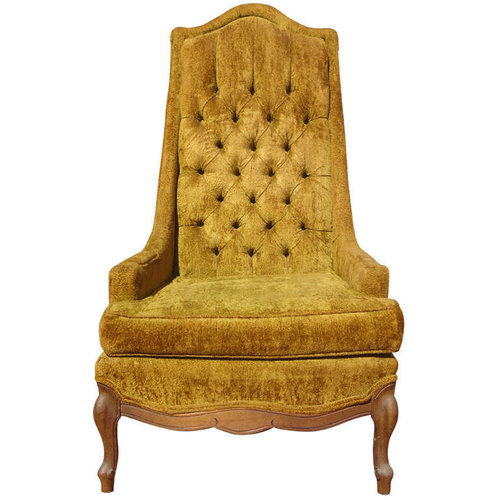 Tufted Throne Armchair
