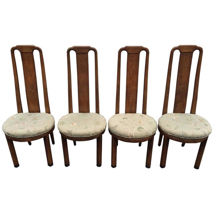 High Back Henredon Chairs