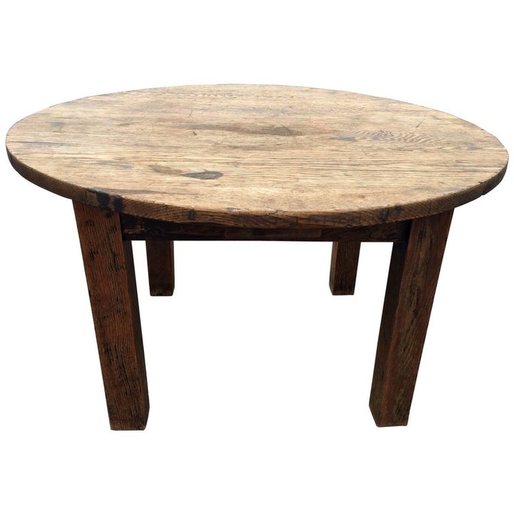 Rustic Oak Coffee Table