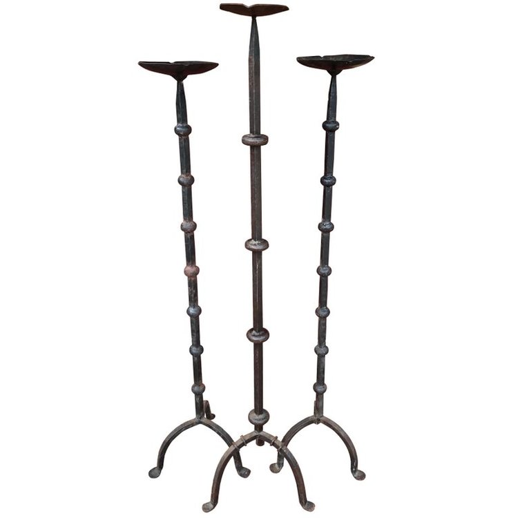 Gothic Floor Candle Stands