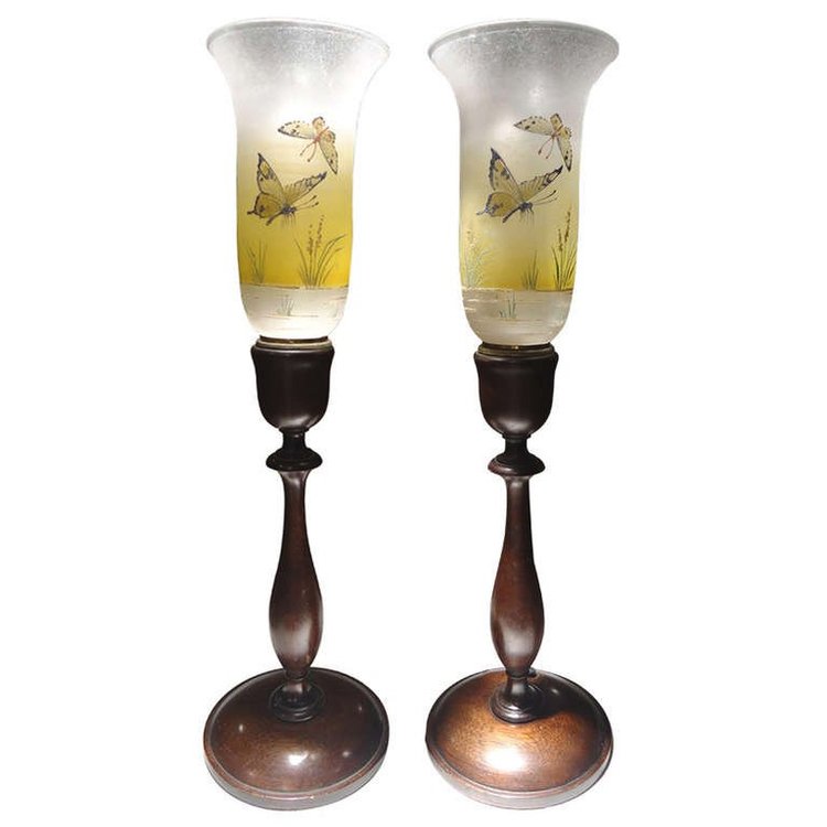 Pairpoint Hurricane Lamps