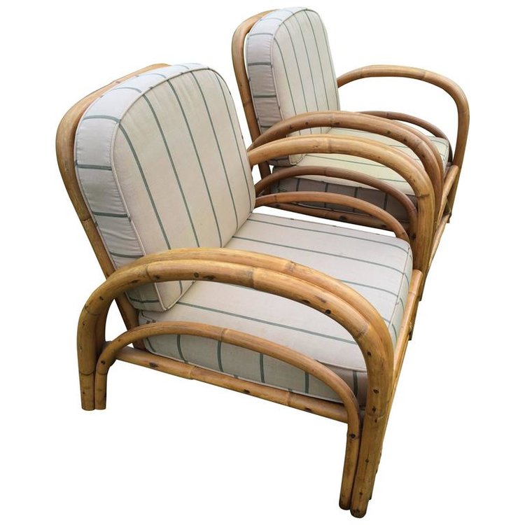 Paul Frankl Rattan Chair