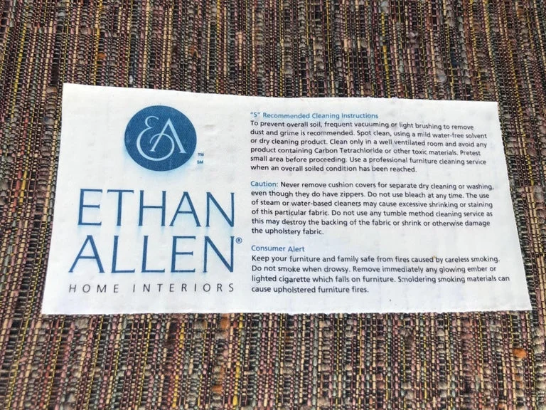 Pair Of Ethan Allen Swivel Chairs Fleur De Lis