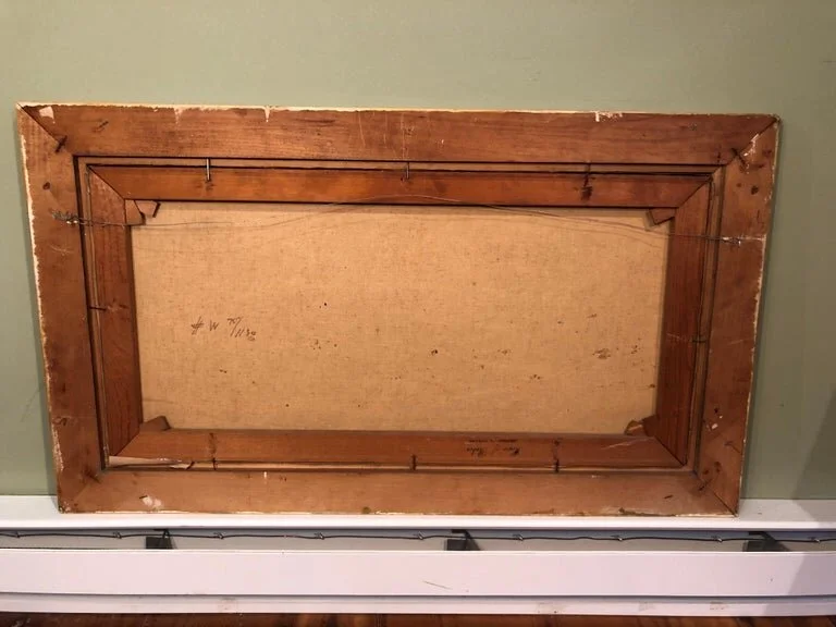 Signed Pastoral Landscape on Canvas signed Winkelberg17.jpg