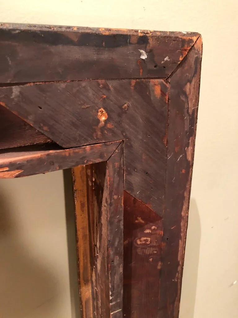 Museum Quality Gilt Gesso Frame with Embossed Designs17.jpg