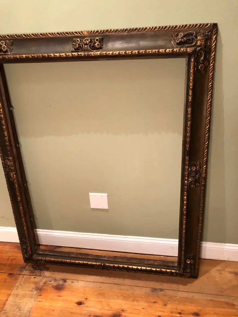 Museum Quality Gilt Gesso Frame with Embossed Designs20.jpg