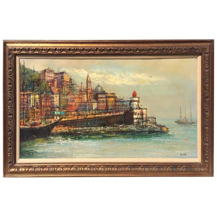 MCM painting of Venice