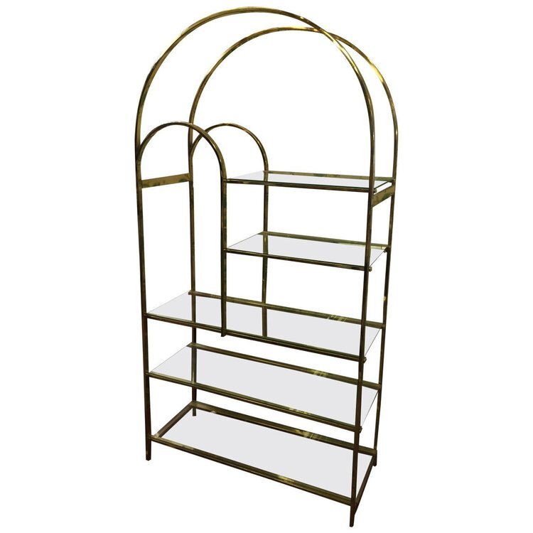 Baughman Brass Etagere