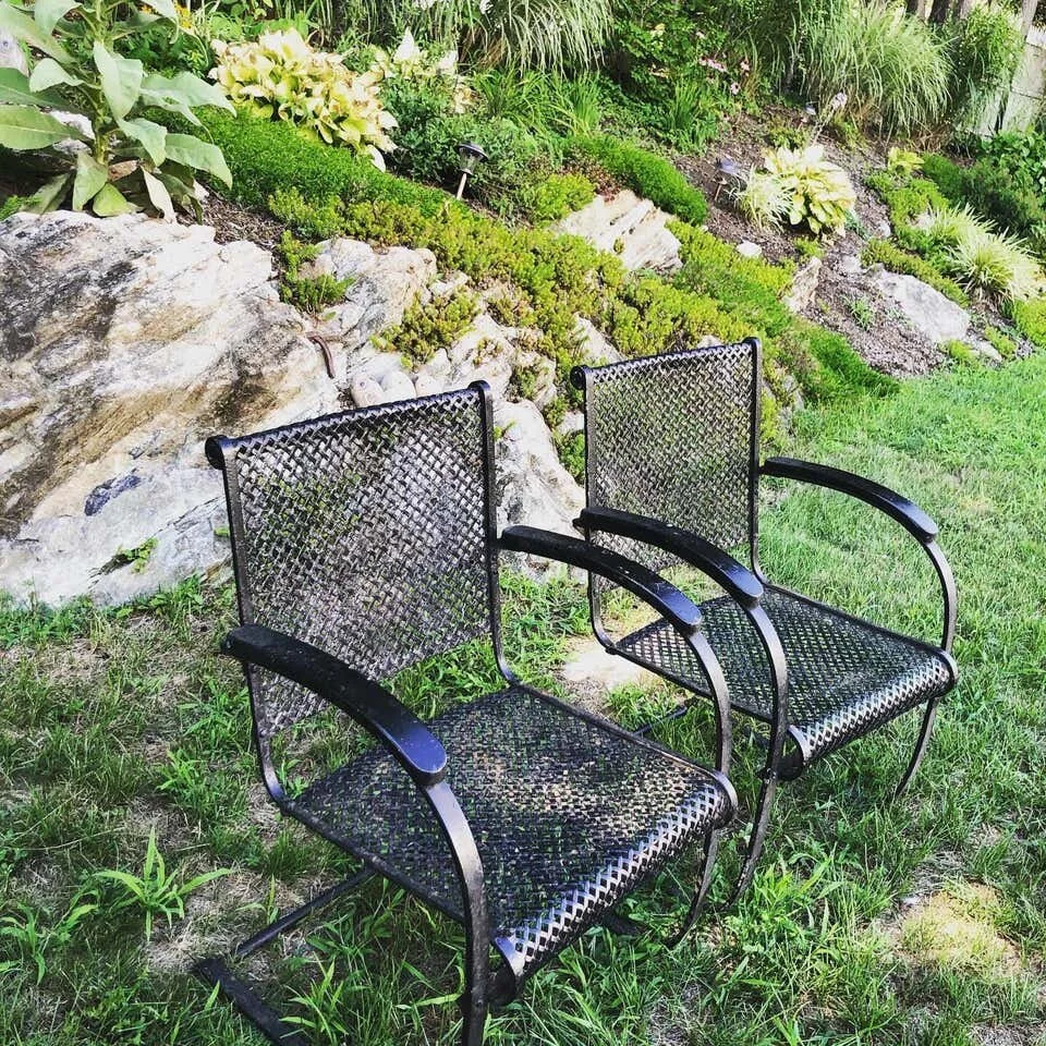 Heavy Iron Cantilever Garden Chairs from the 1930s13.jpg