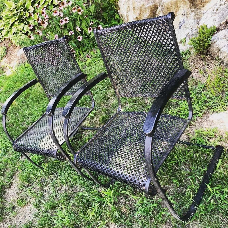 Heavy Iron Cantilever Garden Chairs from the 1930s14.jpg