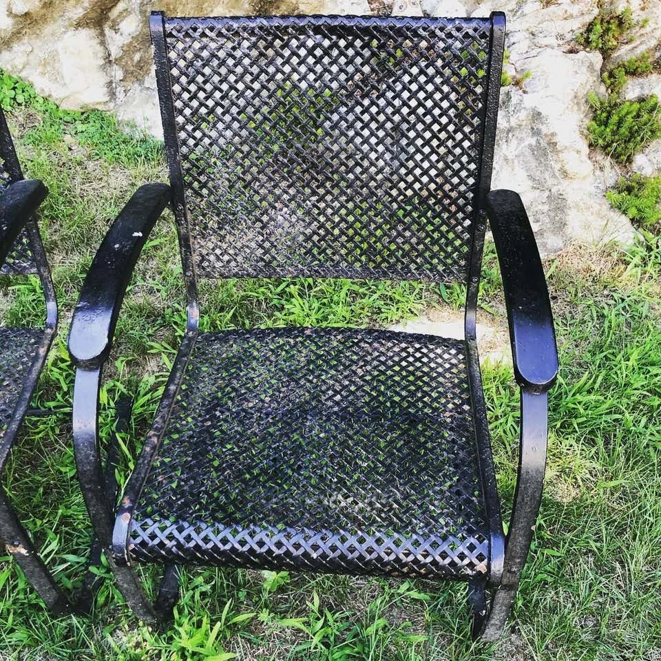 Heavy Iron Cantilever Garden Chairs from the 1930s15.jpg