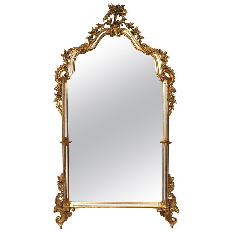 Vintage Labarge Gilt Mirror 
