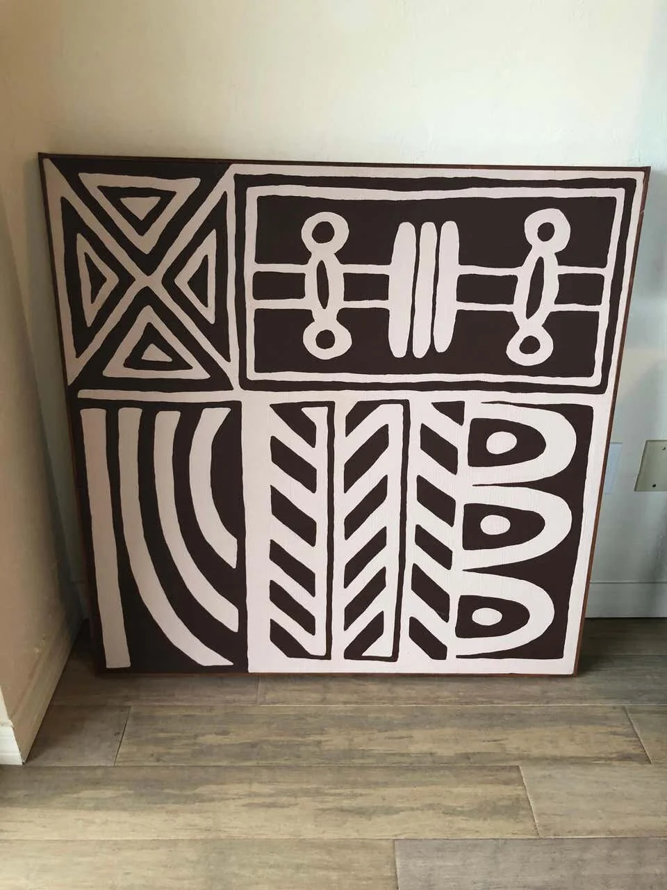 Large Midcentury Geometric Abstract Painting6.jpg