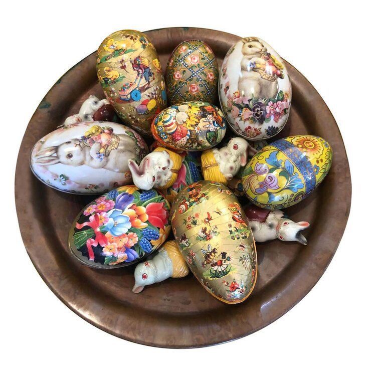 Vintage Easter Eggs 
