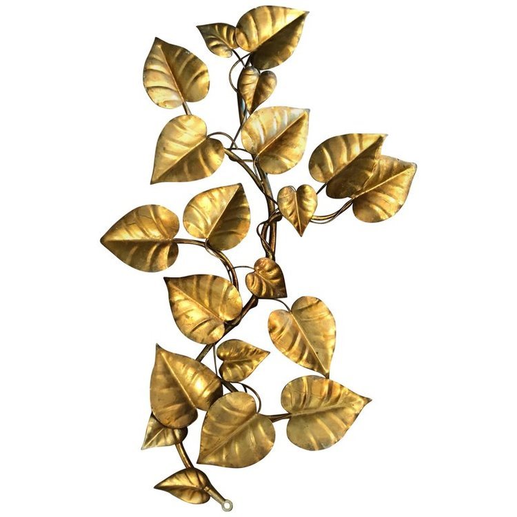 Gilt Floral Wall Hanging