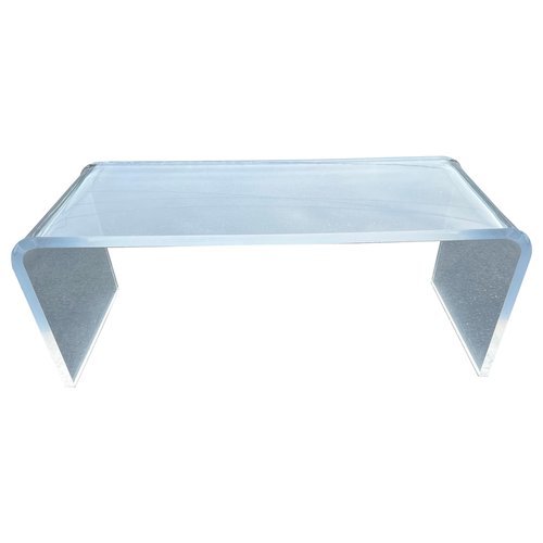 Lucite Waterfall Table 