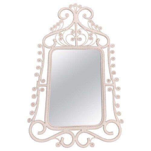 Wicker Boho Mirror