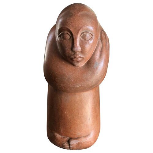 Mid-Century Modern Abstract Statue of a Woman