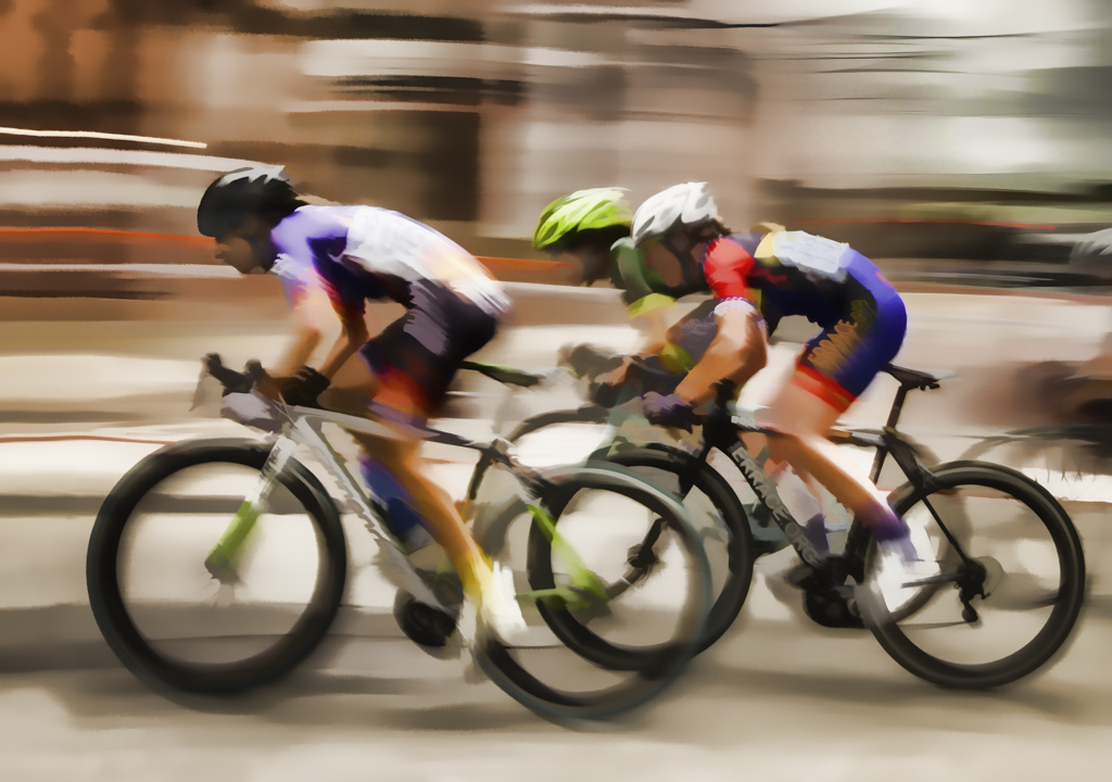 Bicycle Race, Downtown Portsmouth