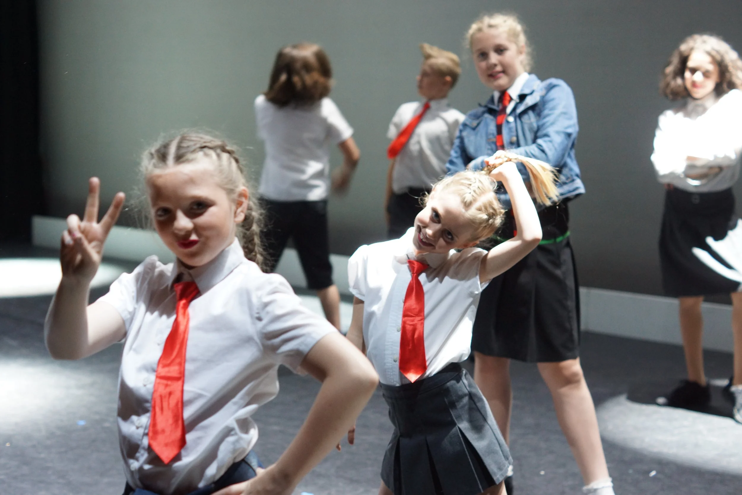 Backstage antics!