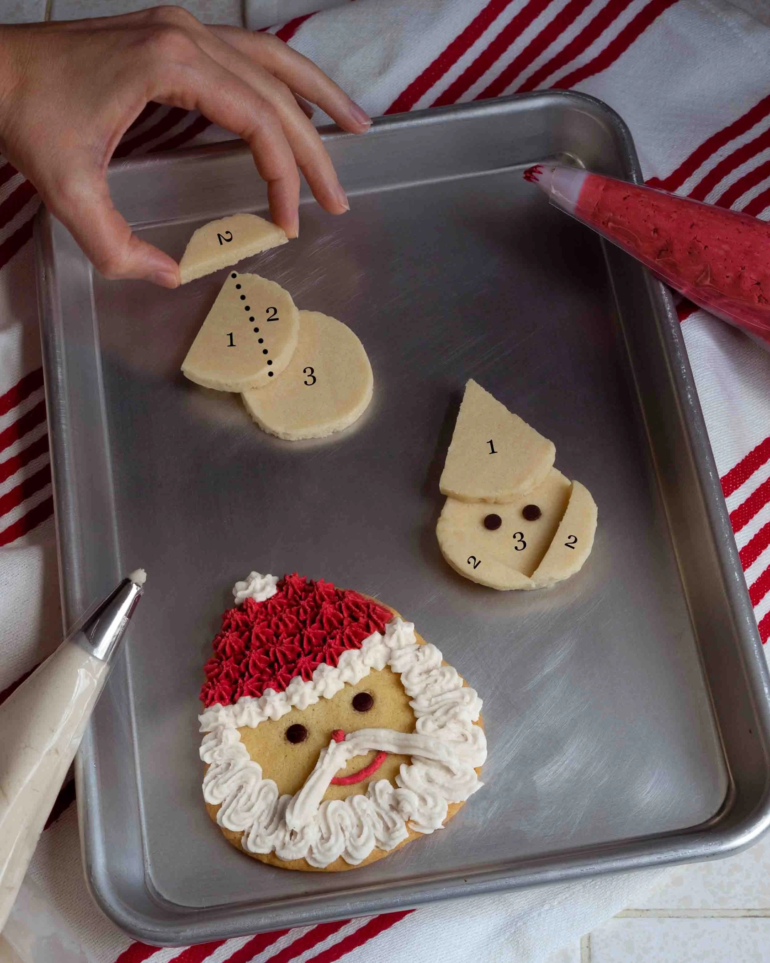 Santa Cookies
